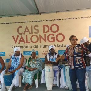 Festa de comemoração do título da UNESCO concedido ao Cais do Valongo, em 10 de julho de 2017