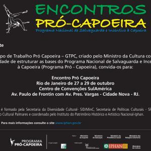 Convite Rj Pro Capoeira
