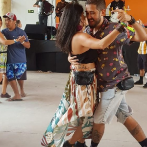 Brenda Antunes e Igor Aguiar dançando Forró (Fonte: Instagram @igoraguiarforro)