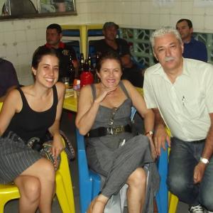 Cantoria de repente com Josinaldo, Maria Rosário Pinto e Moreira de Acopiara, Gamboa, 2015