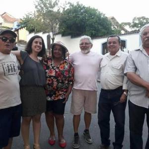 Com Ivamberto Albuquerque, Yeda Maranhão, Geraldo Aragão, meu pai Luiz Carlos Nascimento e Evando dos Santos, Maria da Graça, 2019